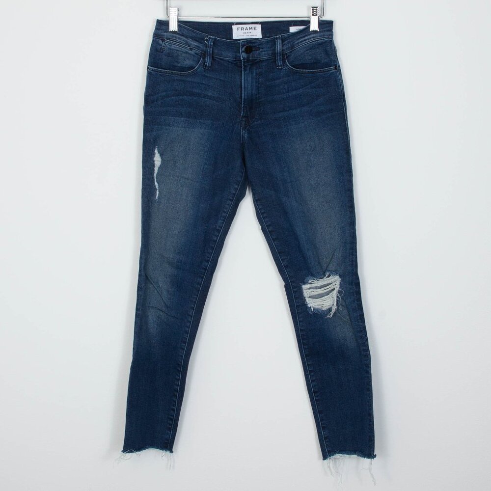 Frame Denim Le High Skinny Denim Jeans Minimalist Capsule Womens Size 27